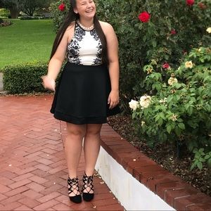 Black homecoming dress